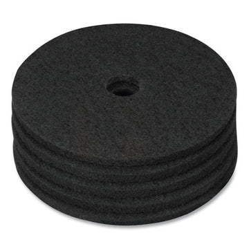 Coastwide Professional™ Stripping Floor Pads, 20" Diameter, Black, 5-carton freeshipping - TVN Wholesale